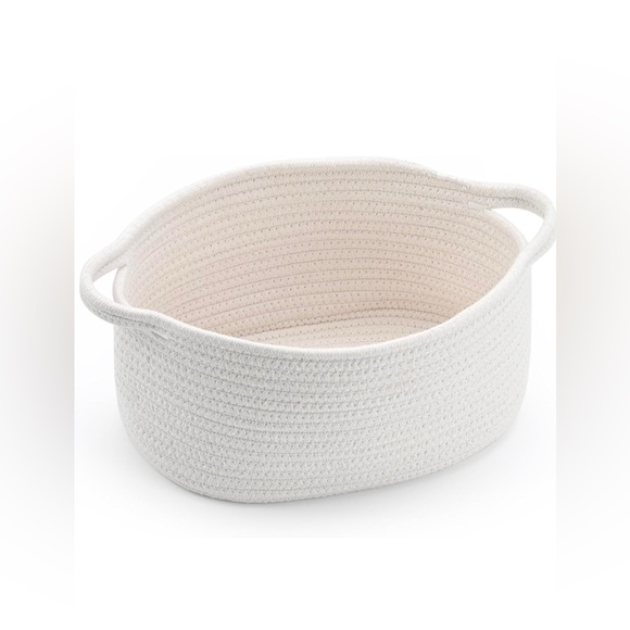 Other - Woven Storage Basket with Handles